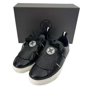 NWB G/FORE Women's Kiltie Disruptor Durf Spikeless Golf Shoes Sz 8.5 onyx